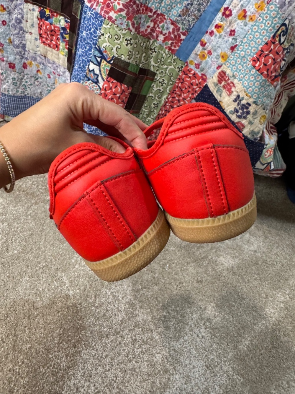 red Adidas samba mary jane - Picture 8 of 8
